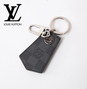 ★美品★LOUIS VUITTON ルイヴィトン キーホルダー アンシャッペ ダミエ グラフィット キーリング ブラックユニセックス M67916 794-2