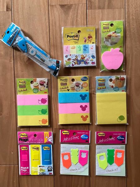 Post-it (3M) ポストイットディズニー8ケ・修正テープ1ケ (4200円相当)