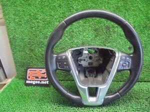 8FB3513 MA2)) Volvo V40 DBA-MB4164T 2013 year previous term model T4 right steering wheel original leather steering wheel 