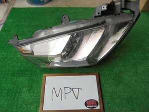 8FB2517 CC5-6)) マツダ MPV LY3P 前期型 23Cスポーティパッケージ 純正 ヘッドライト右　スタンレイP5620