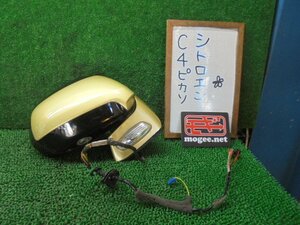 8FB5052 HA5)) シトロエン C4ピカソ ABA-B585FTP 2010年 1.6T エクスクルーシブ 純正 ウィンカー付き電格サイドドアミラー右