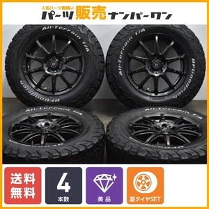 【美品】ロクサーニスポーツ 16in 6.5J +48 PCD100 BF Goodrich オールテレーン T/A KO2 215/70R16 フォレスター XV レガシィアウトバック