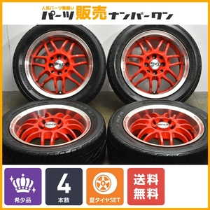 【希少品】5次元 5ZIGEN Div.3 N1R 15in 6.5J +33 PCD100 ブリヂストン ポテンザ 195/55R15 205/50R15 MR2 DC2 インテグラ EK シビック