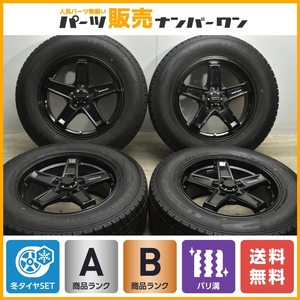 【バリ溝 美品】WEDS キーラー タクティクス 18in 8J +50 PCD127 グッドイヤー アイスナビ SUV 265/60R18 ジープ グランドチェロキー