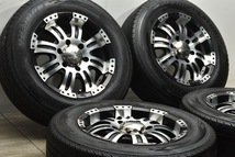 【カスタム用に】フレーダーマウス クエルボ8 16in 6.5J +38 PCD139.7 ブリヂストン GL-R 215/65R16 ハイエース レジアスエース 即納可能_画像2