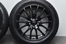 【バリ溝 美品】DOS 17in 7J +53 PCD114.3 グッドイヤー アイスナビ6 215/55R17 エスティマ オデッセイ ヴェゼル ステージア ジューク_画像6