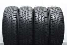 【バリ溝 美品】DOS 17in 7J +53 PCD114.3 グッドイヤー アイスナビ6 215/55R17 エスティマ オデッセイ ヴェゼル ステージア ジューク_画像8