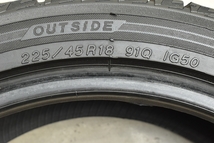 【程度良好品】ヨコハマ アイスガード5PLUS iG50+ 225/45R18 4本セット クラウン マークX オデッセイ スカイライン アテンザ 送料無料_画像5