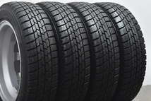 【超バリ溝 美品】VEX 14in 4.5J +45 PCD100 グッドイヤー アイスナビ6 155/65R14 N-BOX N-ONE デイズ スペーシア ワゴンR タント ムーブ_画像7