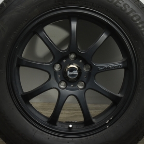 【マットブラック】レアマイスター LMスポーツ ファイナル 17in 7.5J +50 PCD114.3 DM-V3 225/65R17 エクストレイル レガシィアウトバックの画像5