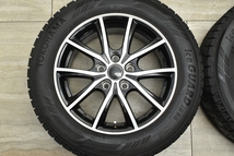 【バリ溝】SPORT KRONE 16in 6.5J +38 PCD114.3 ヨコハマ アイスガード iG60 205/60R16 ノア ヴォクシー ステップワゴン セレナ MAZDA3_画像3