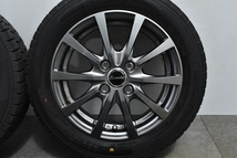 【美品】エクシーダー 14in 4.5J +45 PCD100 グッドイヤー アイスナビ7 155/65R14 N-BOX ONE デイズ スペーシア ワゴンR タント 送料無料_画像6