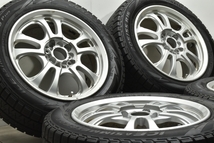 【良好品】5本マルチホイール 16in 7J +50 PCD100/114.3 ピレリ アイスアシンメトリコ プラス 205/55R16 ノア ヴォクシー ステップワゴン_画像2