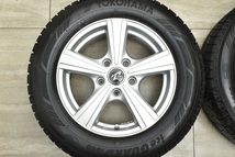 【美品】トレファー 15in 6J +53 PCD114.3 ヨコハマ アイスガード iG60 195/65R15 ノア ヴォクシー リーフ アクセラ アテンザ 即納可能_画像3