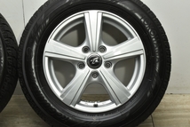 【美品】トレファー 15in 6J +53 PCD114.3 ヨコハマ アイスガード iG60 195/65R15 ノア ヴォクシー リーフ アクセラ アテンザ 即納可能_画像6