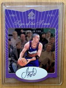 Upper Deck 97-98 Sign of the Times JASON KIDD #JK ジェイソン・キッド　直筆サインカード 超レア！