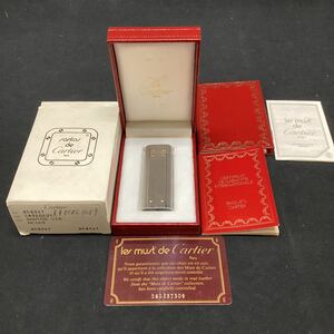 カルティエ Cartier ライター 箱・説明書・保証書付き