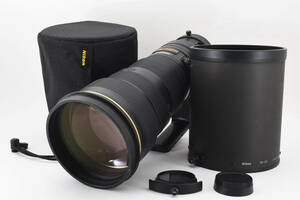 極上美品級！Nikon ニコン 単焦点レンズ AF-S NIKKOR 500mm f/4G ED VR フルサイズ対応 望遠レンズ 組み込み式円偏光フィルター C-PL付き