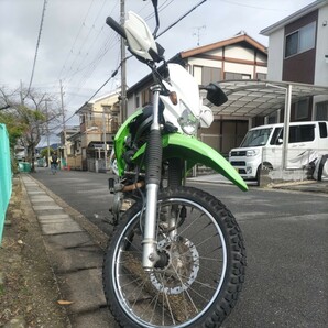 KLX125 (ジャンク扱い)京都より  オフロード 実動車 の画像3