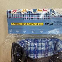 レトロ　レア　未使用　非売品　サンリオ　ハローキティ　キティちゃん　マフラーバッグ　アミューズメント　1999 青_画像5