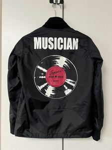 美品☆[glamb] 16SS GB RECORD BLOUSON ナイロンボンバージャケット S ブラック GB16SP JKT07 グラム