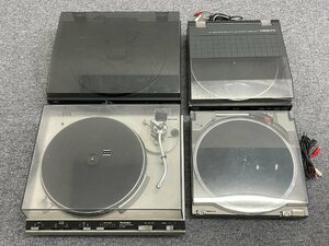 ターンテーブル レコードプレーヤー CDプレーヤー まとめて★National SL-N5/テクニクス SL-3300/ONKYO PL-X1/CEC CH5000R CDチェンジャー