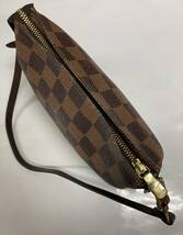 LOUIS VUITTON ルイヴィトン 極美品♪ ダミエ トゥルース メイクアップ ハンドバッグ 即発送 正規品 ミニバッグ ポーチ トートバッグ_画像6