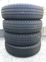 185/80R14 102/100N LTヨコハマ BluEarth-Van RY55 2021年製造 夏タイヤ 4本セット M-002☆_画像1