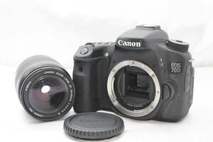 ★【限定！美品 ジャンク セット 動作未確認】 Canon EOS 70D ボディ ★ EF28-80mm F3.5-5.6 IV USM レンズ