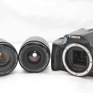 ★【限定！美品 ジャンク セット 動作未確認】 Canon EOS Kiss X7 ボディ ★ EF35-80mm EF80-200mm ★ 20240218 005の画像1