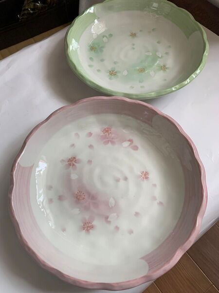 千代皿2枚 大皿