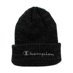 Champion チャンピオン ニットワッチ ブラック 　新品　メンズ　レディース　キャップ 　超暖　ニット帽　ニット帽
