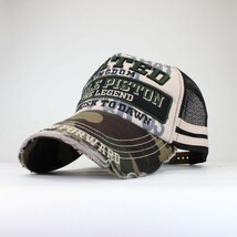 大きいサイズ UNITED メッシュキャップ カモフラージュ キャップ 野球帽　帽子　メンズ　レディース ロック バイカー ワイルド_画像1