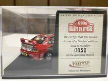 VITESSE 1/43 三菱 ランサー エボリューションIX ウェールズラリー GB 2007 #59 PWRC/Gr.N 優勝車　MITSUBISHI LANCER EVO IX_画像8