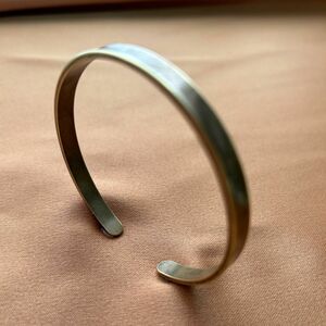 真鍮 バングル brass ヴィンテージ調 シンプル アクセサリー　ブレスレット