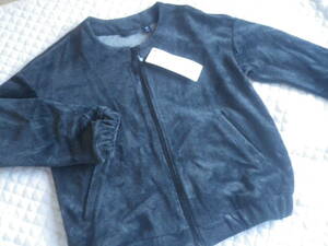 [ new goods ]120cm* Uniqlo KIDSY1990+ tax * velour no color jacket 