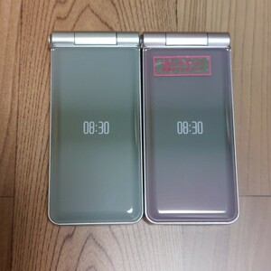 モック◆ソフトバンクSoftBank◆830P ガラケーモック 2色セット(黒とゴールド無し)◆長期保管レアまとめて◆送料無料