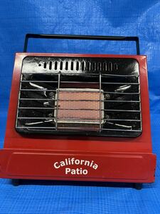 02.08.（80）California Patio カリフォルニア パティオ カセットガスヒーター ガスストーブ 動作確認のみ