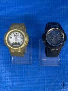 NO.01295.520.CASIO カシオ 腕時計 G-SHOCK AW-500NS / GW-1100J / 2点まとめで 不動品 動作未確認 現状ジャンク品 