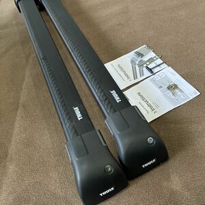 THULE スバル レヴォーグ VM系 WRX キャリアベースセット(ウィングバーエッジ 9595B+ KIT 3131) SUBARU Levorg (VM) WRX (VAG VAB) 廃番品