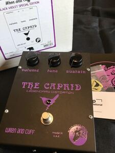 ★★★ Wren and Cuff The Caprid black-violet special edition / 国内代理店品 限定品 美品 / ラムズヘッド Big Muff Ram's Head