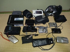 フィルムカメラ デジタルカメラ まとめて　ジャンク扱い　Z300 RS1000 EX-FC100 CANON PENTAX CASIO