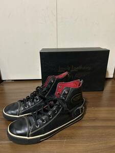 lewis leathers ルイスレザー メカニックスニーカー size42 26.5cmくらい 中古 レザースニーカー