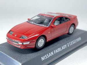 コナミ　1/64　Car of the 80's EDITION BLUE　日産　フェアレディＺ(Z32)　レッド　　　