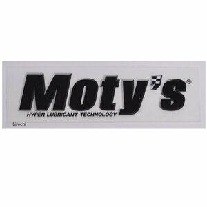 MOTYS-TEN-BK モティーズ Moty's 転写ステッカー 黒