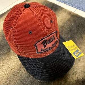 BUCO STRAP-BACK CAP / CORDUROY コーデュロイベースボールキャップ ストラップバックキャップ バイカー