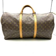 1円〜　LOUIS VUITTON ルイヴィトン　キーポル60 モノグラム　ボストンバッグ　ハンドバッグ　ヴィンテージ　K207_画像2