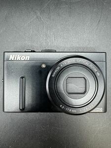 【0357】　Nikon ニコン COOLPIX P300 コンパクトデジタルカメラ ブラック 黒 デジカメ クールピクス バッテリー付き 動作未確認
