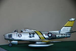 1/18 ノースアメリカン F-86 セーバー　NORTH AMERICAN F-86 SABRE ジョリーロジャー　ADMIRAL TOYS 大型モデル