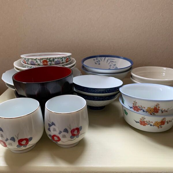 和食器まとめ売り ペア 9種 18点